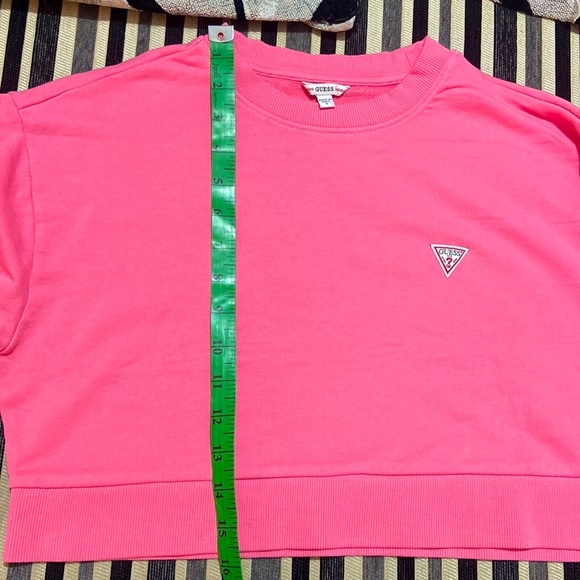 GUESS CROP SWEATSHIRT - Buy Bow Price - Picture 8 of 10